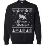 Ugly Xmas Sweater For Cat Lovers