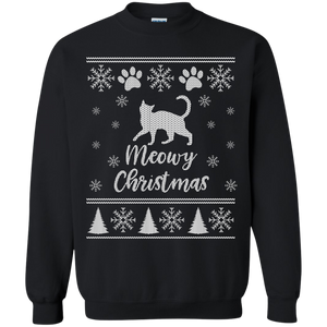 Ugly Xmas Sweater For Cat Lovers