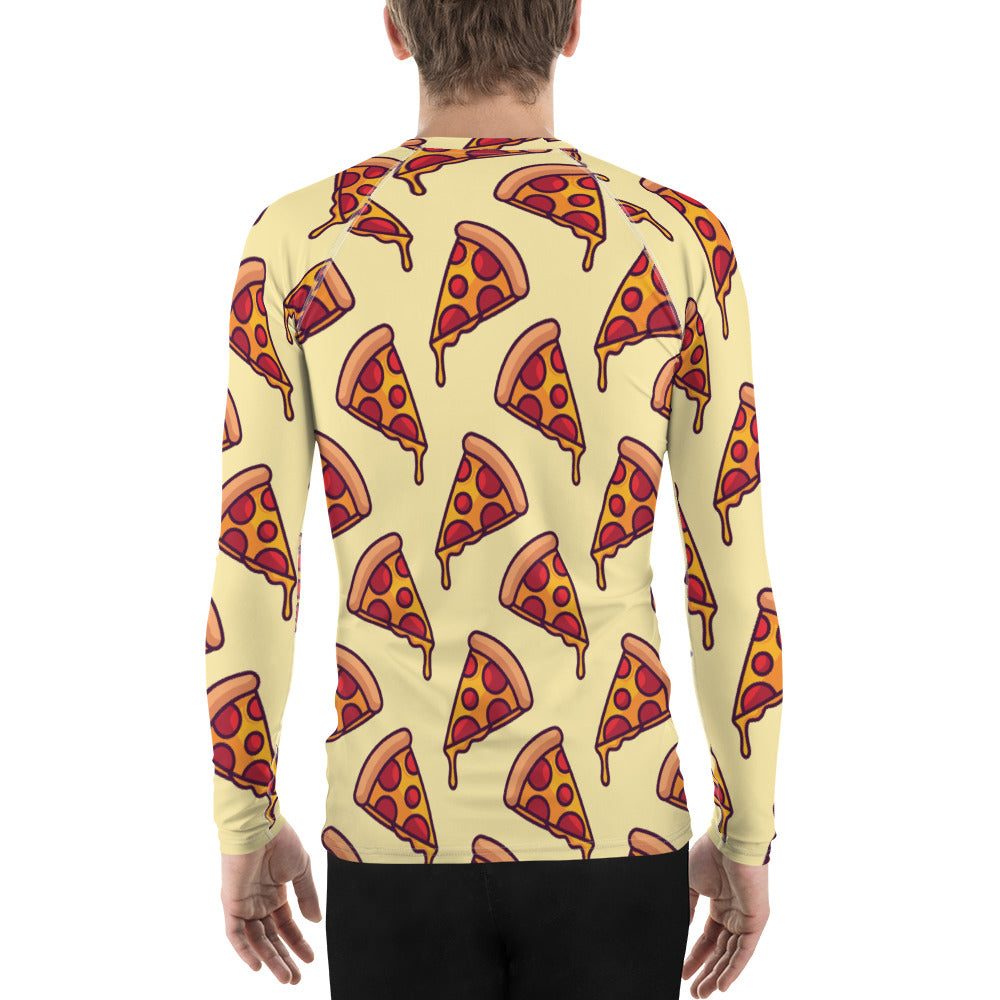 pizza 2 Men's Rash Guard