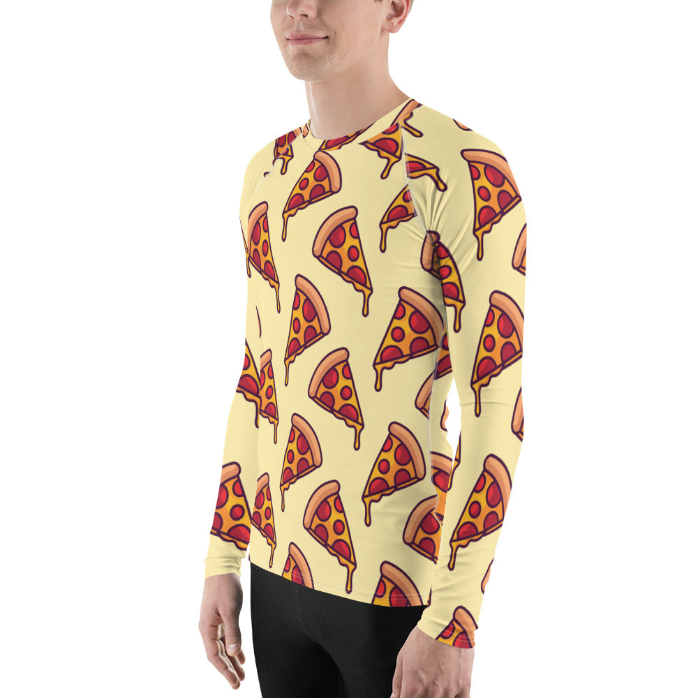 pizza 2 Men's Rash Guard