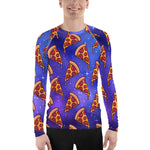 pizza galaxy Men's Rash Guard