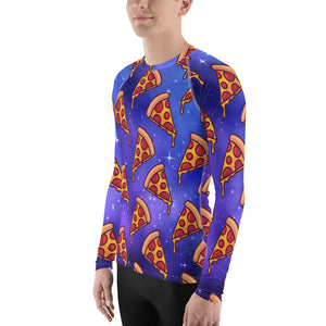 pizza galaxy Men's Rash Guard