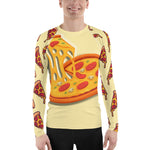 pizza Men's Rash Guard